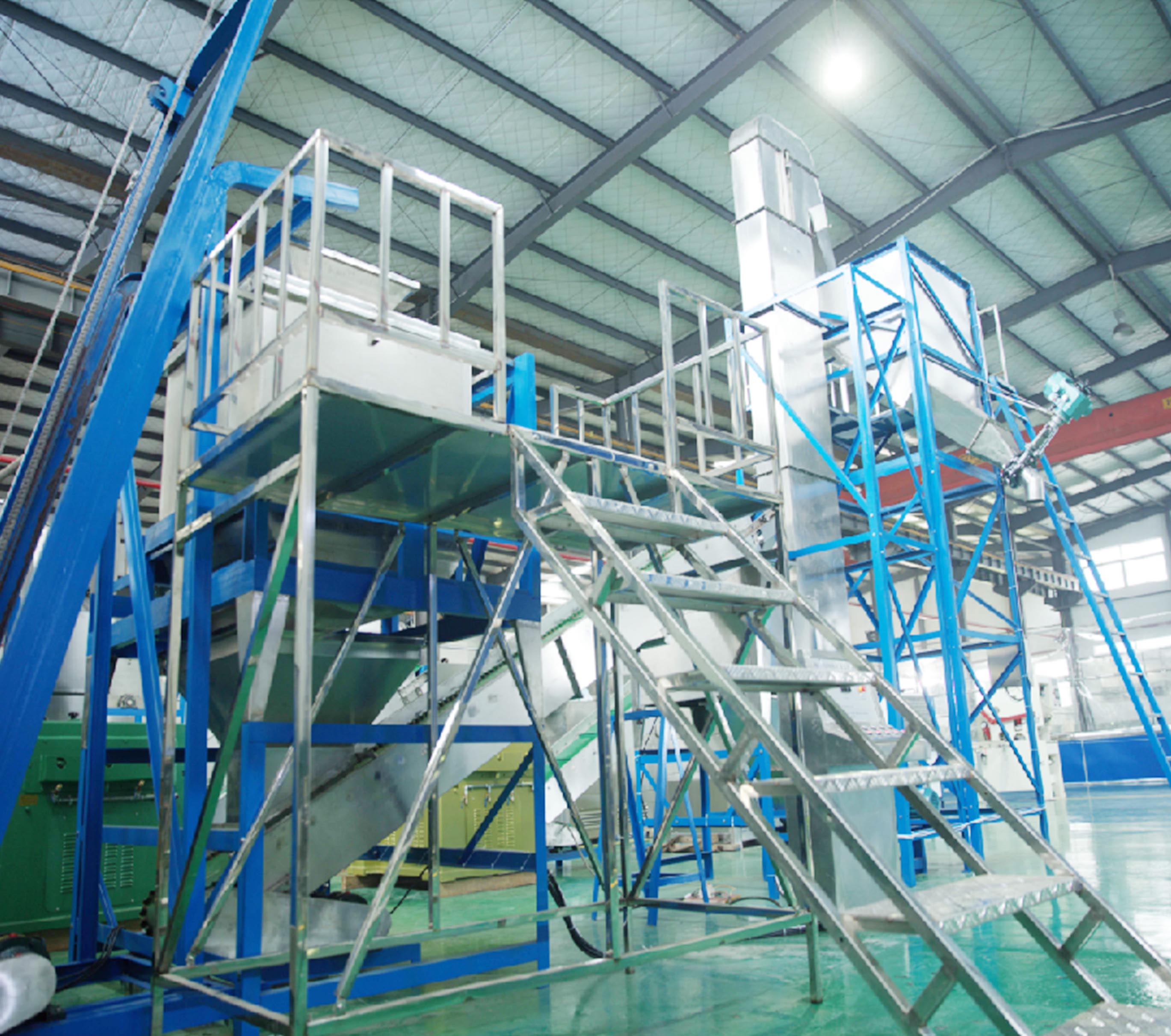 國(guó)外用戶洗衣粉生產(chǎn)線案例